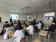 母校、専門学校でのキャリア講和